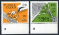 Turks and Caicos 431-432, 433