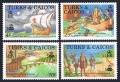 Turks and Caicos 734-737, 738