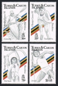 Turks and Caicos 878-881