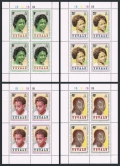 Tuvalu 125-128 sheets of 16