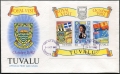 Tuvalu 180-182, 182a 2 FDC