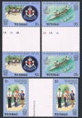 Tuvalu 204-206 gutter