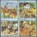 Tuvalu 507a-510a sheets