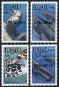 Tuvalu 570-573 SPECIMEN