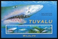 Tuvalu 816 ad strip, 816a sheet