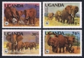 Uganda 371-374