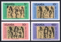 Uganda 584-587, 588