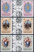 Vanuatu 308-310 gutter