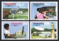 Vanuatu 360-363, 363a sheet