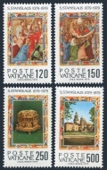 Vatican 648-651 blocks/4