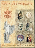 Vatican 718-720 af sheets