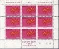 Yugoslavia 1100-1101 sheets