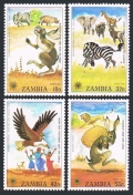 Zambia 196-199, 199a sheet