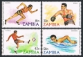 Zambia 216-219, 219a sheet
