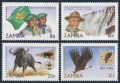 Zambia 268-271, 271a sheet