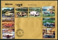 Bhutan 128-128N (15) two FDC