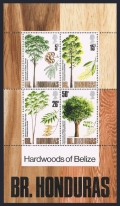 Br Honduras 286a sheet