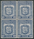 Chile Postal Tax Talca block/4