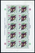 Czechoslovakia 2080a sheet