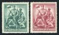 Czechoslovakia 228-229 mlh