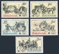 Czechoslovakia 2343-2347, 2347a sheet