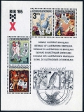 Czechoslovakia 2572-2575a sheet