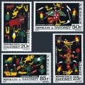 Dahomey 198-201, 201a sheet