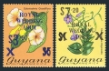 Guyana 331-335, 334a-335a