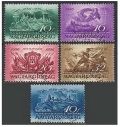 Hungary 498-502 used