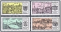 Hungary B284-B287, B288 ad sheet