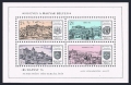 Hungary B284-B287, B288 ad sheet