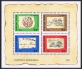 Hungary B294-B297, B298 ad sheet