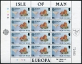 Isle of Man 191-192 sheets