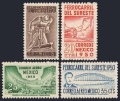 Mexico 870-871, C201-C202 mlh