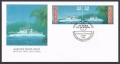 Micronesia 243-244a pair FDC