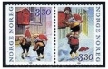 Norway 1031-1032a pair