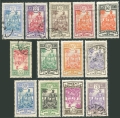 French Polynesia 33/47 used or hinged (11)