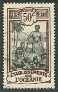 French Polynesia 42 used