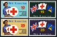 St Lucia 282-285