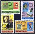 Tanzania 141-144, 144a sheet