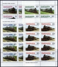 Tanzania 271-274 sheets