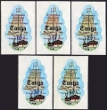 Tonga 402-406, C219-C223, CO123-CO125