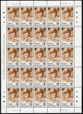 Tristan da Cunha 314 sheet/25