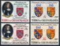 Turks and Caicos 213-216