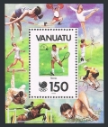 Vanuatu 480-483, 484 sheet